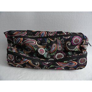 This is a Vera Bradley Bandana Swirl 21" Wheeled Rolling Duffle Carry On
